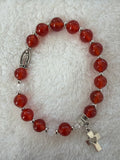 Handmade Catholic Rosary Bracelet — Beads of Grace