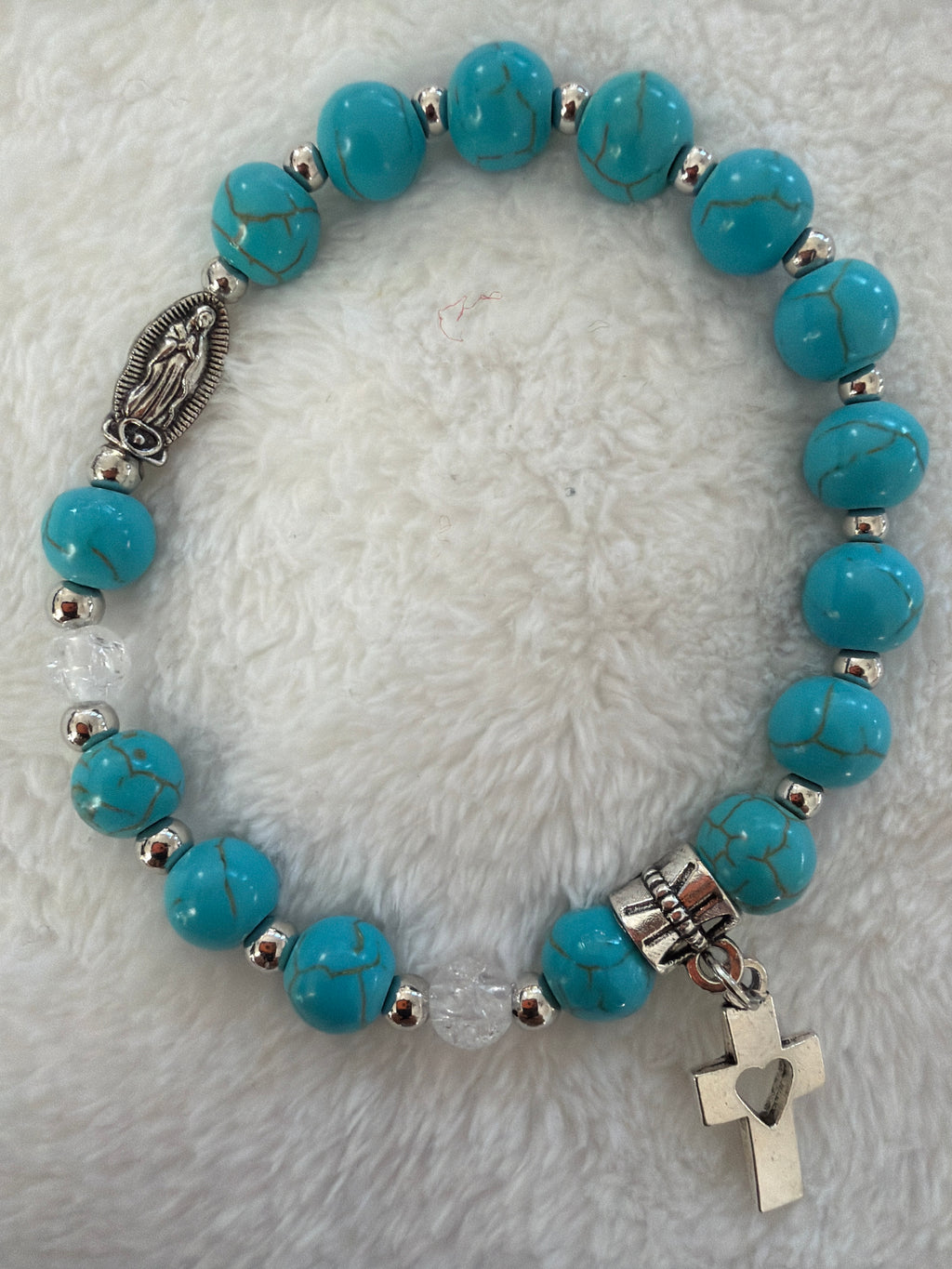Handmade Catholic Rosary Bracelet — Beads of Grace